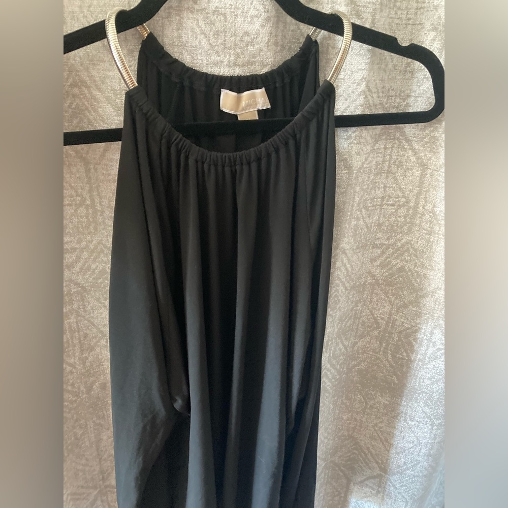 Michael Kors cold shoulder blouse size medium